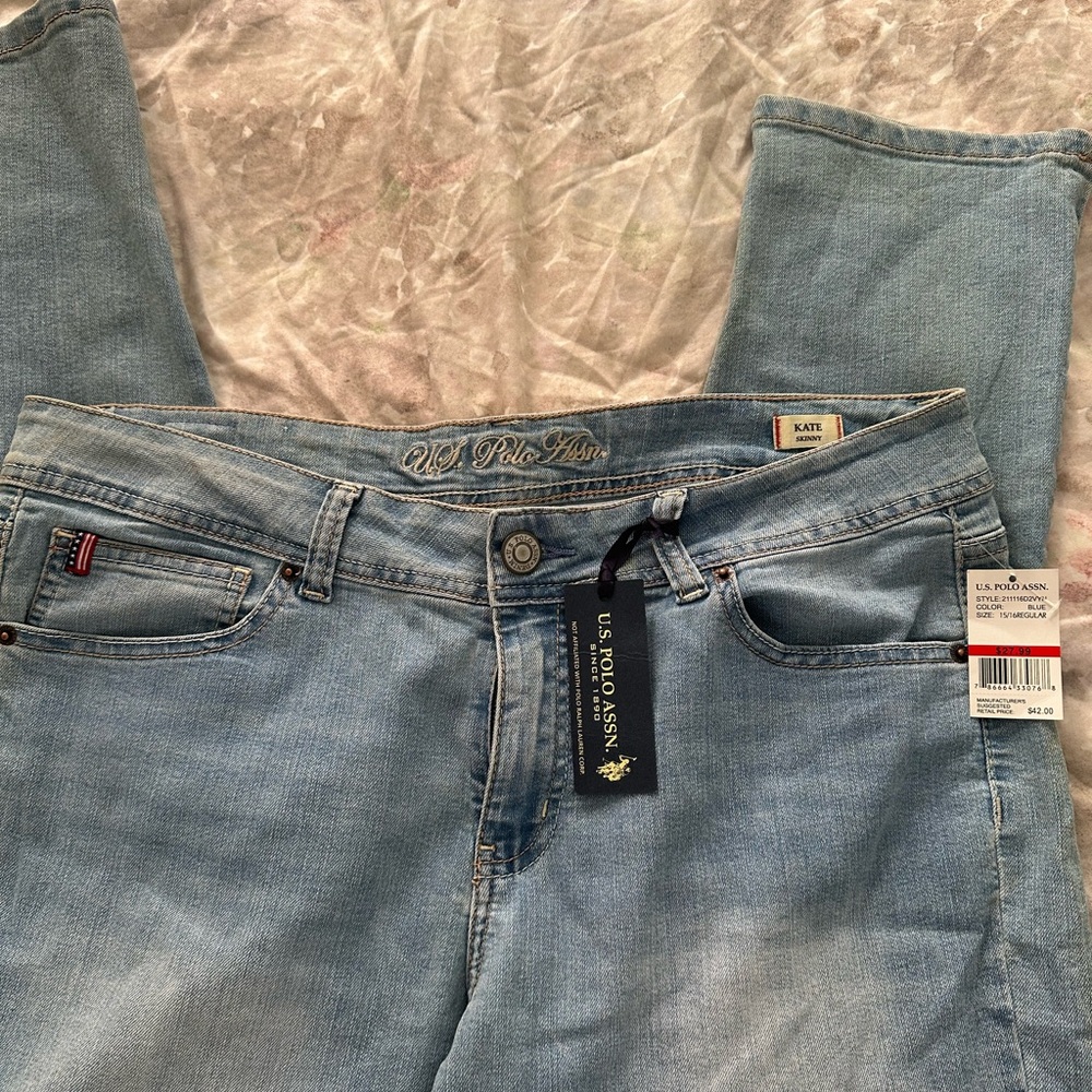 US Polo Assn skinny jeans size 15/16